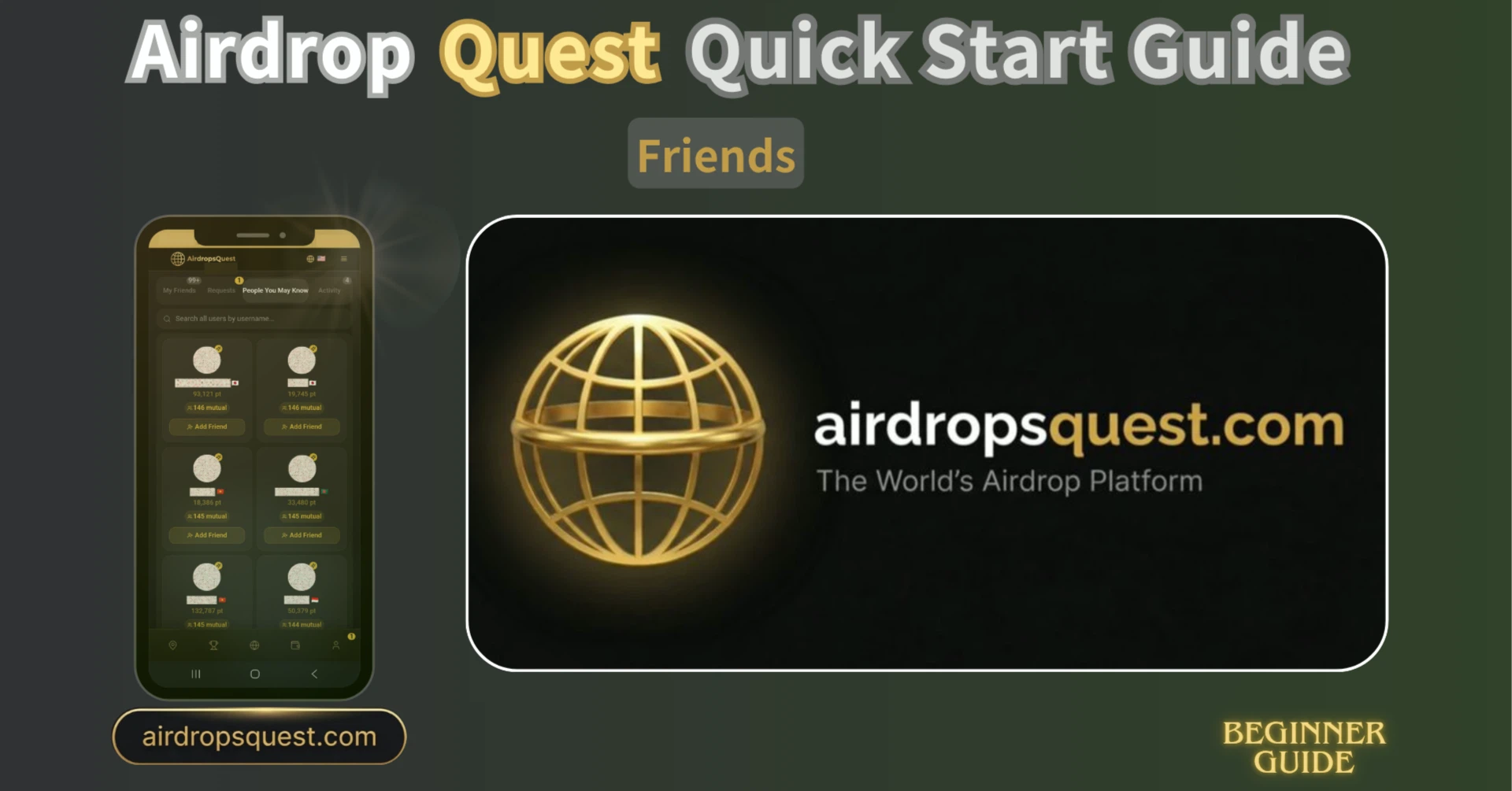 AirDrop Quest Friend Feature Overview — How Connections Generate Points