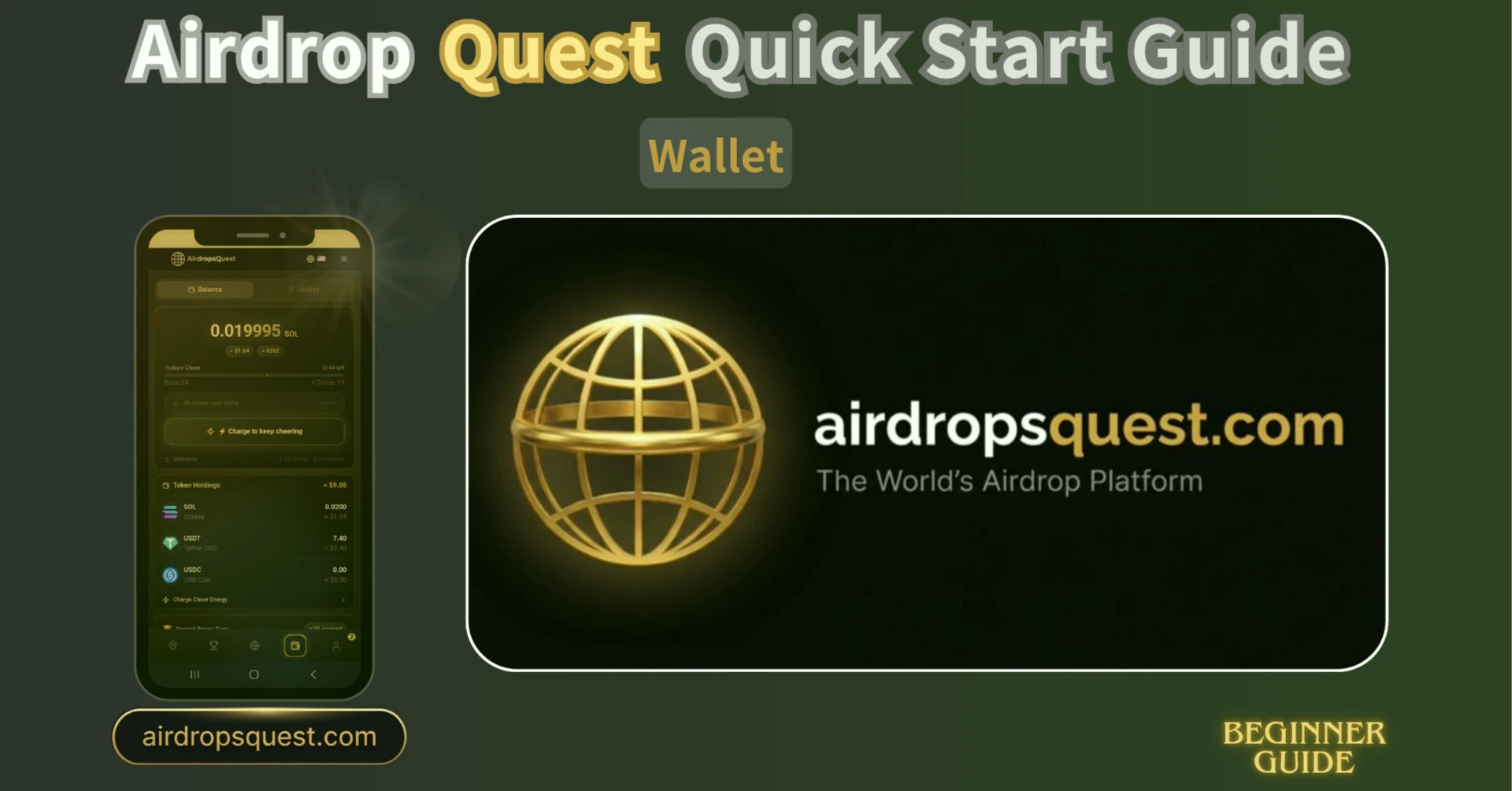 AirDrop Quest Wallet Guide — Your Hub for Point Management and Airdrop Claims